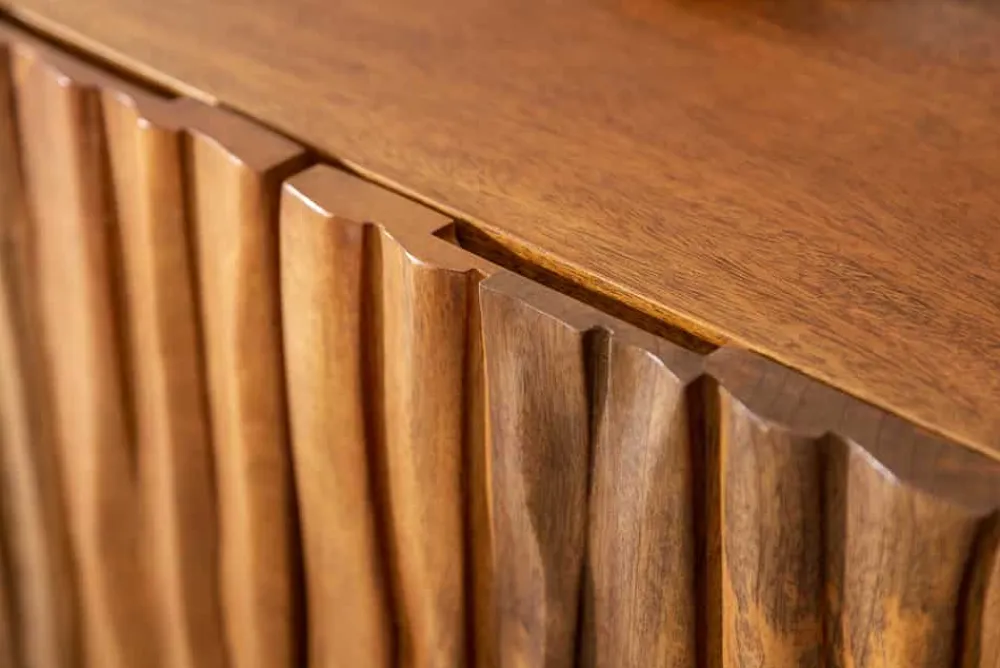 Riess-Ambiente Mehr...|Industrial Loft > Massives Sideboard AMAZONAS 160cm Mangoholz natürliches Front Design