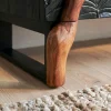 Riess-Ambiente Mehr...|Sideboards & Kommoden > Massives Sideboard FOREST 160cm schwarz braun Mangoholz sechs Fächer 3D-Front