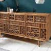 Riess-Ambiente Mehr...|Sideboards & Kommoden > Massives Sideboard MARRAKESCH 160cm Mangoholz mit Verzierung Boho Stil