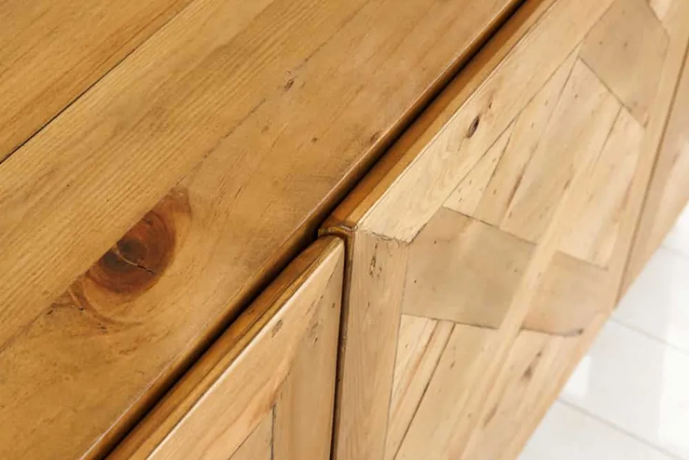 Riess-Ambiente Sideboards & Kommoden|Mehr... > Massives Sideboard RIVIERA 155cm natur recyceltes Pinienholz Bohlenoptik