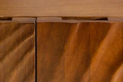 Riess-Ambiente Mehr...|Industrial Loft > Massives Sideboard SCORPION 180cm braun Mangoholz aufwendige 3D Schnitzereien