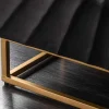 Riess-Ambiente Mehr...|Goldene Möbel > Massives Sideboard SCORPION 140cm schwarz Mangoholz aufwendige 3D Schnitzereien