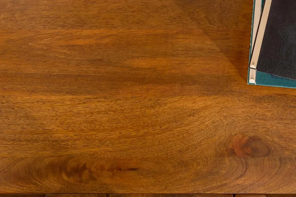 Riess-Ambiente Mehr...|Industrial Loft > Massives Sideboard SCORPION 140cm braun Mangoholz aufwendige 3D Schnitzereien