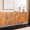 Riess-Ambiente Mehr...|Sideboards & Kommoden > Massives Sideboard SCORPION 180cm braun hängend Mangoholz mit 3D Schnitzereien