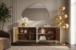 Riess-Ambiente Goldene Möbel|Sideboards & Kommoden ><noscript><img width=