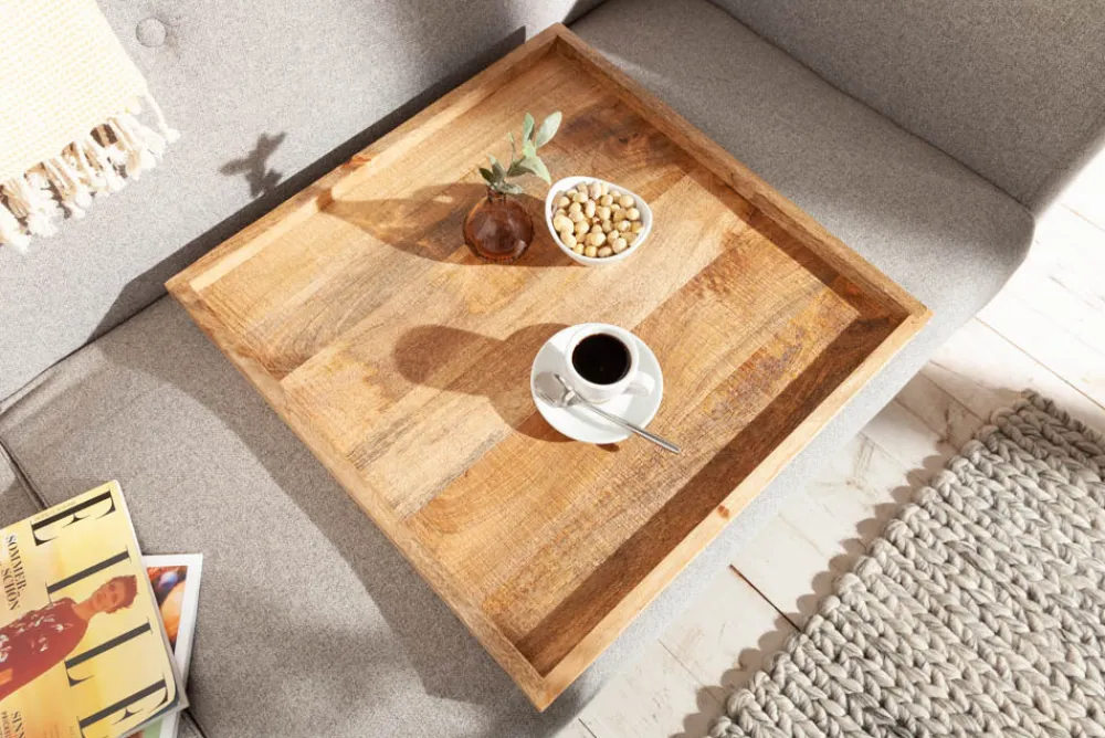 Riess-Ambiente Mehr...|Mehr... > Massives Tablett MAKASSAR 50cm Mangoholz Servierbrett