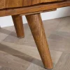 Riess-Ambiente Mehr...|Retro Möbel > Massives TV-Board MYSTIC LIVING 140cm braun Sheesham Massivholz stone finish 3D -Front