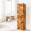 Riess-Ambiente Dekoration|Mehr... > Massive Säule TRIBAL 110cm braun natur Teakholz handmade Dekoration