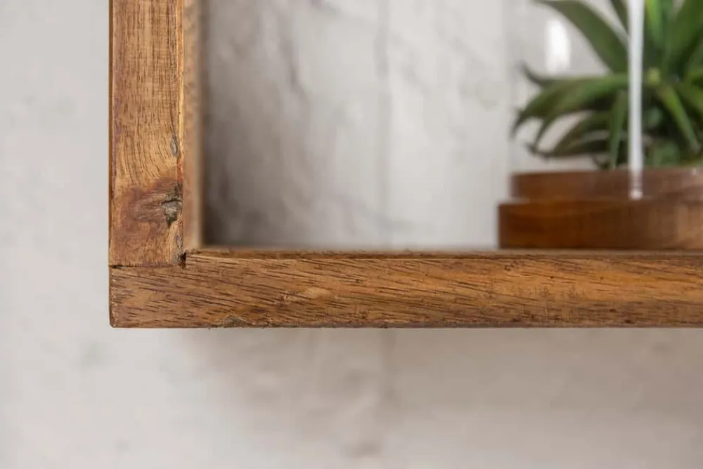 Riess-Ambiente Mehr...|Wandregale > Massives Wandregal 3er Set HEMINGWAY 94cm braun aus Mangoholz