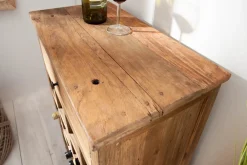 Riess-Ambiente Mehr...|Mehr... > Massives Weinregal HEMINGWAY 56cm recyceltes Massivholz Weinschrank für 16 Flaschen