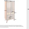 Riess-Ambiente Highboards|Industrial Loft > Massive Vitrine SEVEN SEAS 150cm natur Pinie Industrial-Türen Metall Barschrank