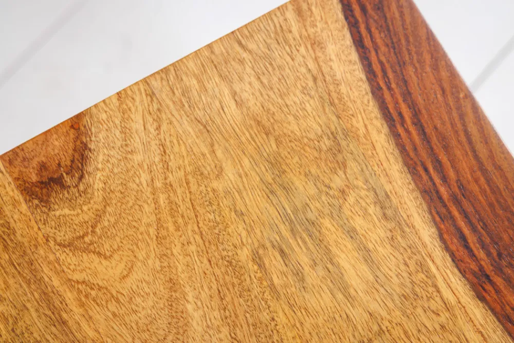 Riess-Ambiente Mehr...|Massivholztische > Massivholz Beistelltisch CUBUS 40cm Sheesham stone finish Hocker