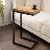 Riess-Ambiente Mehr...|Massivholz Beistelltische > Massivholz Beistelltisch GASTON 65cm natur Mangoholz Metall schwarz handmade