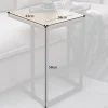 Riess-Ambiente Beistelltische|Industrial Loft > Massivholz Beistelltisch SCANDINAVIA 45cm natur Wildeiche Metall schwarz Laptoptisch