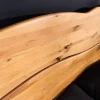 Riess-Ambiente Mehr...|Industrial Loft > Massivholz Doppelbett AMAZONAS 180x200cm natur Wildeiche Baumkante