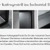 Riess-Ambiente Esstische|Mehr... > Massivholz Esstisch IRON CRAFT 200cm braun schwarz Sheesham stone finish Industrial