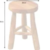 Riess-Ambiente Beistelltische|Sitzhocker > Massivholz Hocker BALI 45cm natur rund Teakholz Beistelltisch Sitzhocker Nachttisch