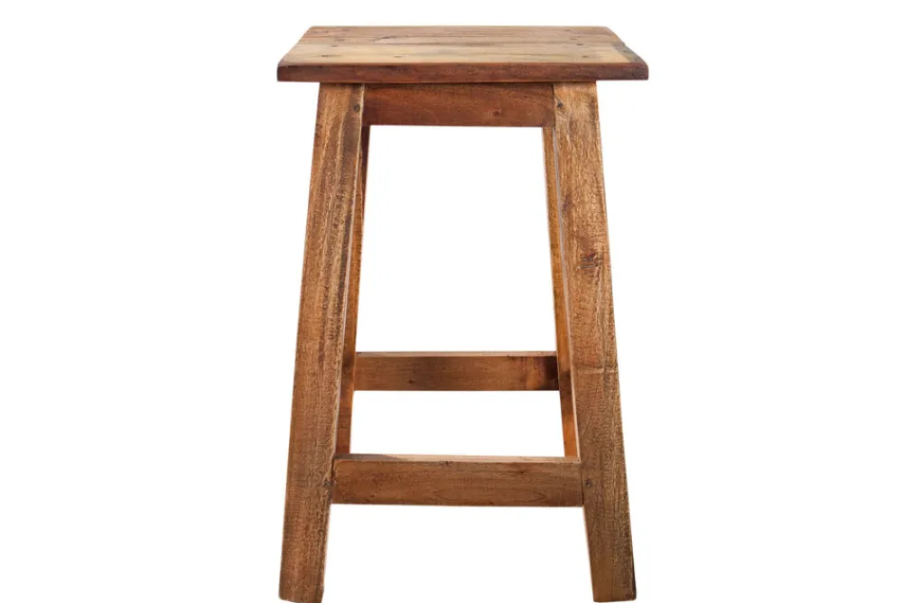 Riess-Ambiente Sitzhocker|Mehr... > Massivholz Hocker JAKARTA 50cm recycelt Beistelltisch Sitzhocker