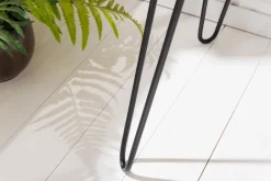 Riess-Ambiente Mehr...|Massivholztische > Massivholz Schreibtisch ORGANIC LIVING 120cm braun Sheesham stone finish mit Stauraum