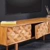 Riess-Ambiente Mehr...|Retro Möbel > Massivholz TV-Lowboard ALPINE 145cm natur Akazie Retro Design honey finish