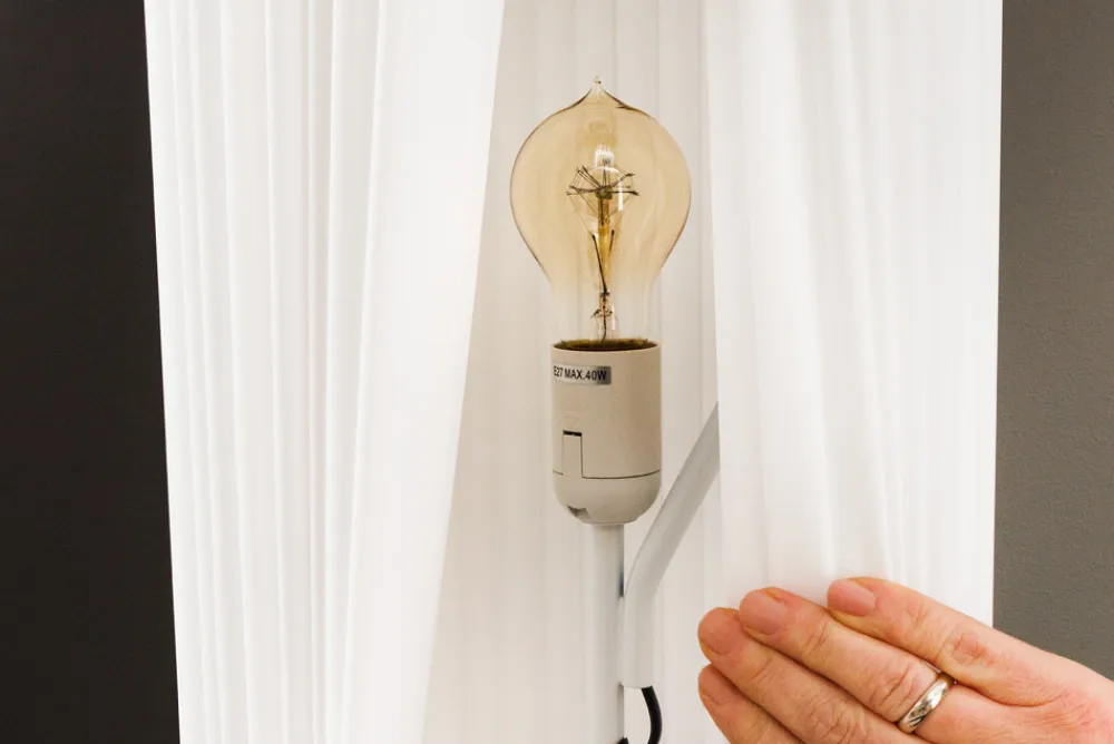 Riess-Ambiente Stehleuchten > Modern Design Stehlampe SALONE 195cm weiß Stehleuchte