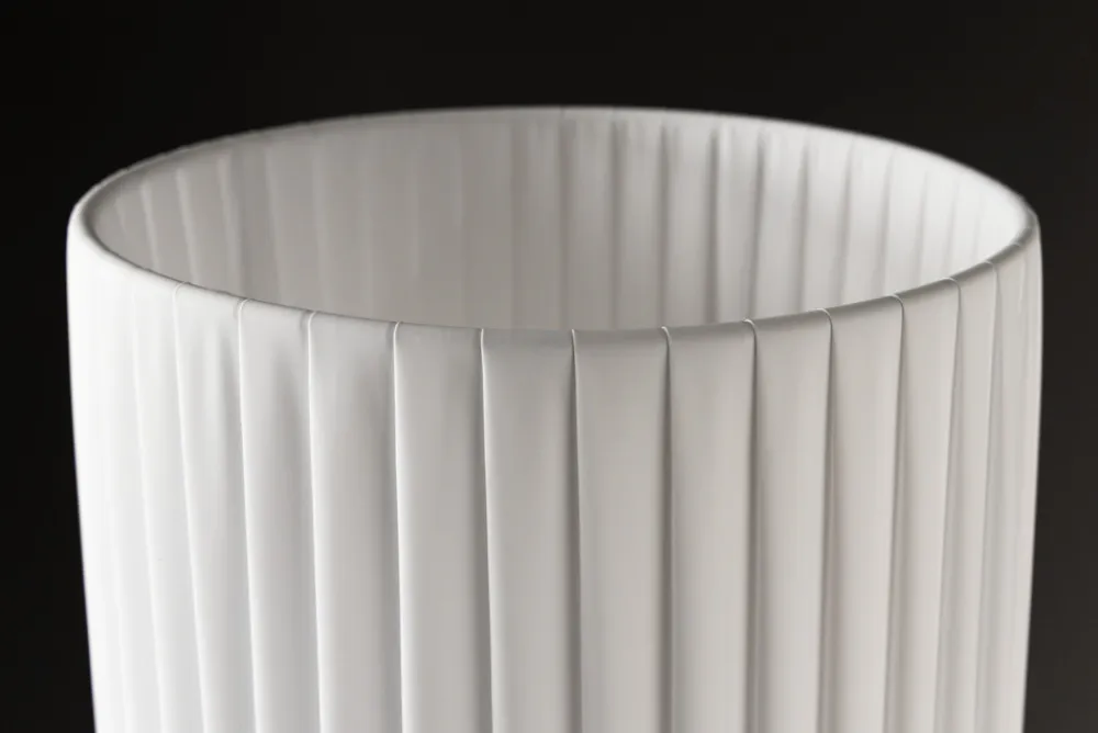 Riess-Ambiente Stehleuchten > Modern Design Stehlampe SALONE 195cm weiß Stehleuchte