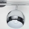 Riess-Ambiente Hängelampen > Moderne Deckenleuchte BUBBLE 105cm silber Chrom Pendelleuchte