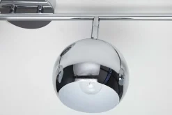 Riess-Ambiente Hängelampen > Moderne Deckenleuchte BUBBLE 105cm silber Chrom Pendelleuchte