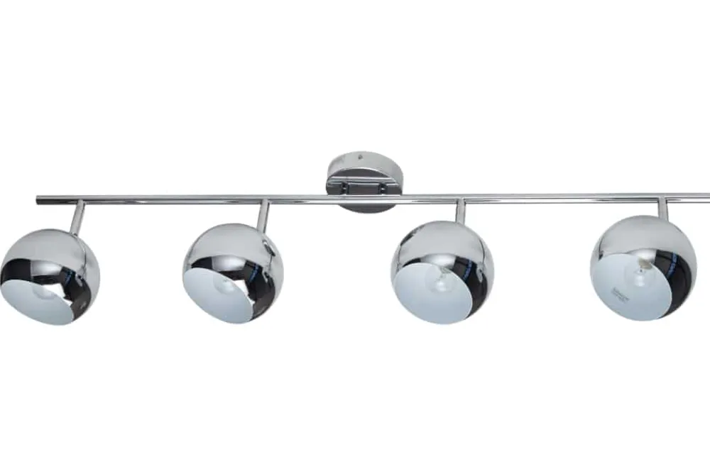 Riess-Ambiente Hängelampen > Moderne Deckenleuchte BUBBLE 105cm silber Chrom Pendelleuchte