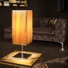 Riess-Ambiente Goldene Möbel|Tischlampen > Moderne Designer Tischlampe PARIS 43cm gold Tischleuchte