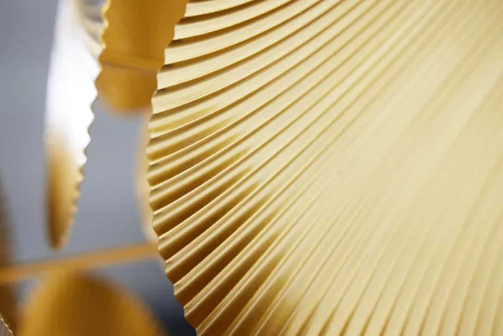 Riess-Ambiente Goldene Möbel|Hängelampen > Moderne Design Hängeleuchte INFINITY HOME 65cm gold Pendelleuchte