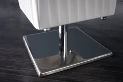 Riess-Ambiente Stehleuchten > Moderne Design Stehlampe PARIS 160cm weiß Plissee Schirm Stehleuchte