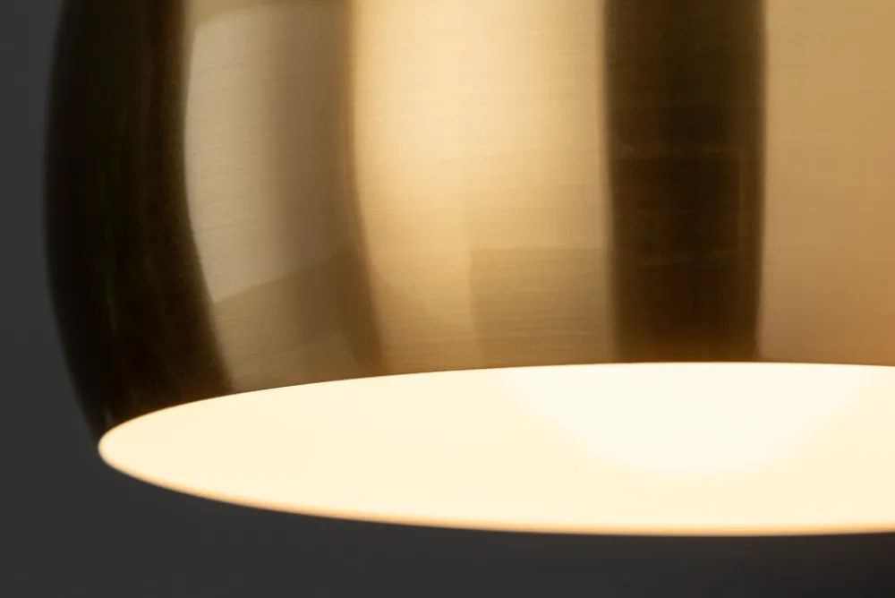 Riess-Ambiente Goldene Möbel|Hängelampen > Moderne Hängeleuchte GOLDEN BALL 30cm gold Hängelampe höhenverstellbar