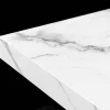 Riess-Ambiente Couchtische & Truhen > Moderner Couchtisch ARCHITECTURE 60cm weiß Marmor-Design Metallgestell
