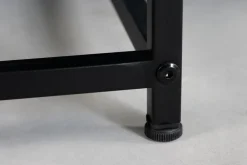 Riess-Ambiente Industrial Loft|Couchtische & Truhen > Moderner Couchtisch DURA STEEL 100cm schwarz Metall mit Ablagefach