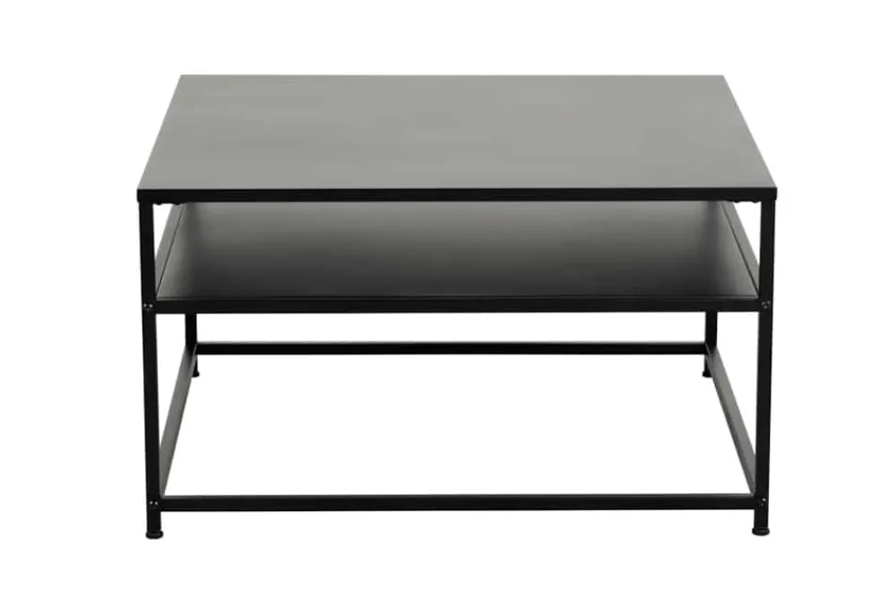 Riess-Ambiente Industrial Loft|Couchtische & Truhen > Moderner Couchtisch DURA STEEL 70cm schwarz Metall mit Ablagefach