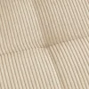 Riess-Ambiente Skandinavisch|Stühle > Moderner Design Stuhl TRES CHIC beige Cord schwarze Metallbeine Esszimmer