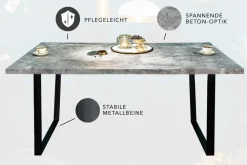 Riess-Ambiente Industrial Loft|Esstische ><noscript><img width=