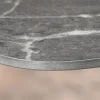 Riess-Ambiente Esstische > Moderner Esstisch MILANO 160cm anthrazit Keramik schwarze Metallbeine