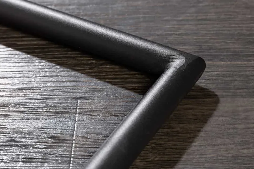 Riess-Ambiente Freischwinger|Stühle > Moderner Freischwinger Stuhl COMFORT grau Samt mit Komfortgriff