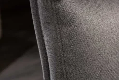 Riess-Ambiente Freischwinger|Stühle > Moderner Freischwinger Stuhl COMFORT grau mit Komfortgriff