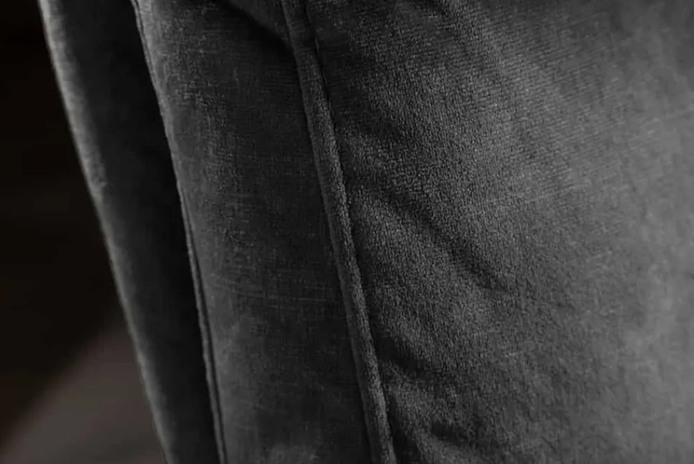 Riess-Ambiente Freischwinger|Stühle > Moderner Freischwinger Stuhl COMFORT grün Samt mit Komfortgriff