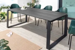 Riess-Ambiente Haus & Garten|Industrial Loft > Moderner Gartentisch FLOATING 210cm anthrazit Aluminium In- und Outdoor Esstisch