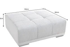 Riess-Ambiente Polsterhocker|Sitzhocker ><noscript><img width=