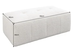 Riess-Ambiente Polsterhocker|Sitzhocker ><noscript><img width=