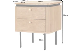 Riess-Ambiente Nachttische ><noscript><img width=