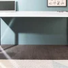 Riess-Ambiente Bürotische > Moderner Schreibtisch WHITE DESK 160cm weiß Hochglanz Bürotisch