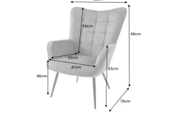 Riess-Ambiente Skandinavisch|Loungesessel ><noscript><img width=