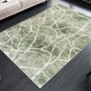 Riess-Ambiente Teppiche > Moderner Teppich JUNGLE 230x160cm grün beige Flachgewebe Indoor-Teppich