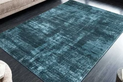 Riess-Ambiente Teppiche > Moderner Teppich SOFT TOUCH 230x160cm blau Kurzflor Indoor-Teppich